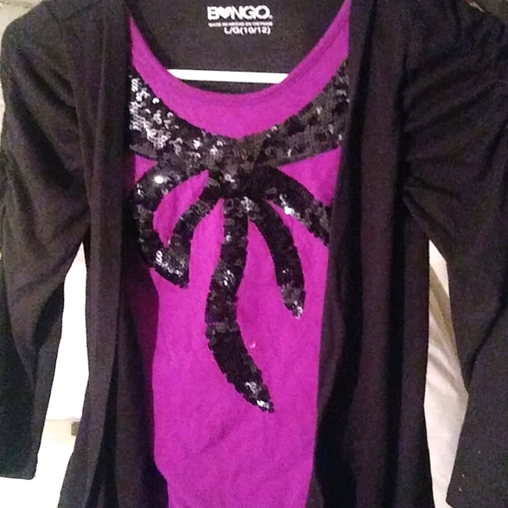 Children's bongo 3/4 sleeve shirt